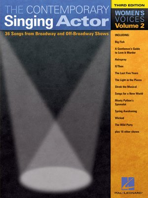 cover image of The Contemporary Singing Actor